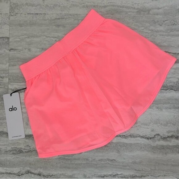 🩷ALO🩷 NEON BUBBLEGUM Match Point Skirt - Picture 5 of 6